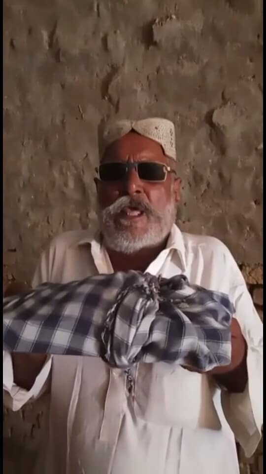 ٽائون چيئرمين خلاف جهوني جيالي جو احتجاج
