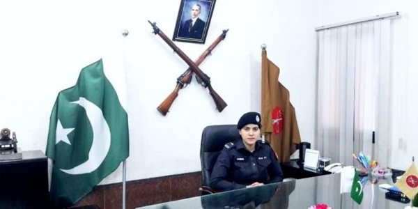 فرنٽيئر ڪانسٽيبلري ۾ پهرين عورت آفيسر مقرر