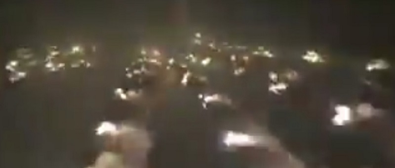 عراق ۾ آمريڪين جي رهائشي علائقي البلد ۾ راڪيٽ فائر