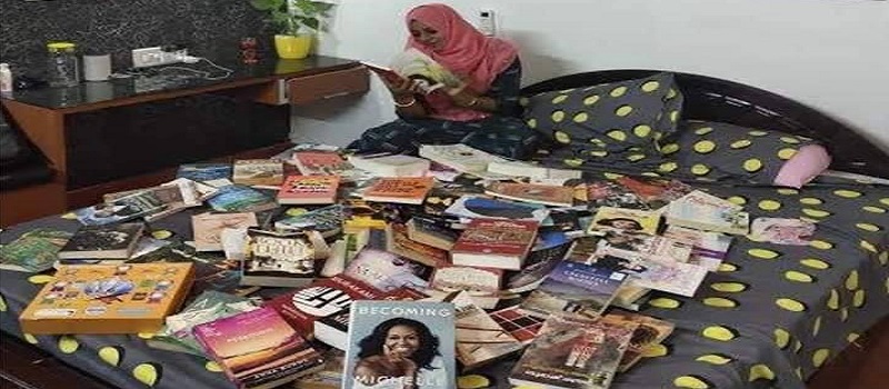 سون نه چاندي، ڪنوار پاران حق مهر ۾ 100 ڪتابن جي گُهر