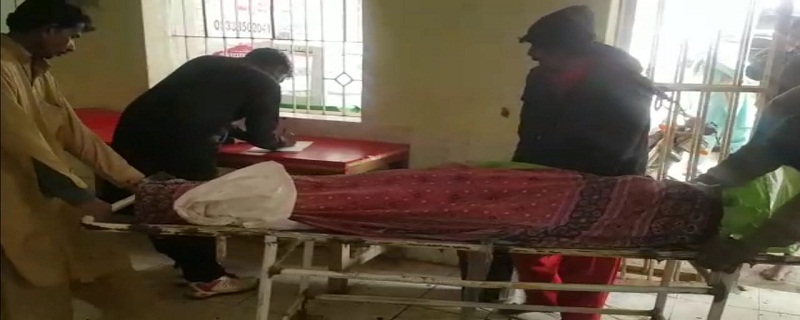 ٽريڪٽر جو موٽرسائيڪل کي ٽڪر، عورت فوت