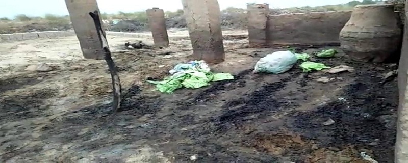 گهرن کي باهه، ٻڪريون سڙي زخمي، لکين رپين جو نقصان