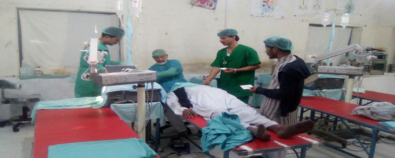 يونائٽيڊ ميمڻ جماعت پاران مفت اکين جي ڪيمپ لڳائي وئي