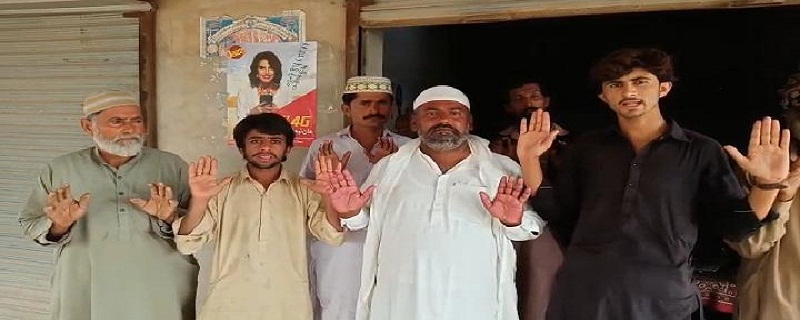 نامعلوم چور ڇت ڀڃي صحافي جو دڪان ٻُهاري ويا
