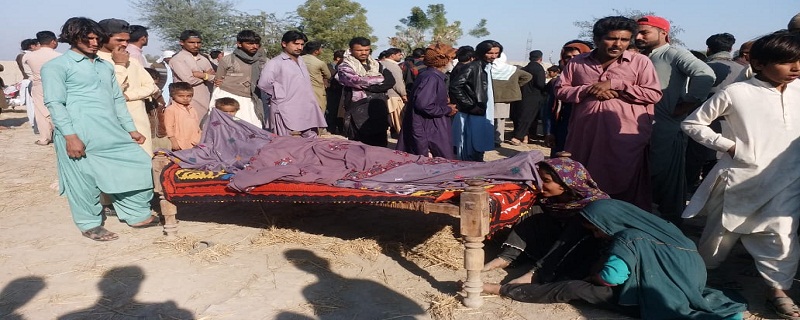 زمين جي تڪرار تان استاد قتل، وارثن جو لاش رکي ڌرڻو