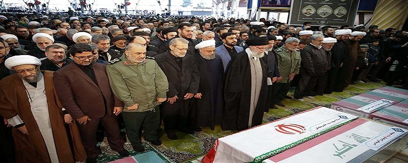 سليماني جي جنازي نماز ادا، ٽرمپ جي سر جي قيمت 8 ڪروڙ ڊالر مقرر