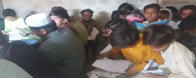 اسڪول جي عمارت رولڙي جو شڪار، ٻارن جي تعليم متاثر