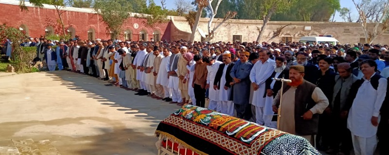 ايم پي اي قتل ڪيس ۾ 4 جوابدار گرفتار، 3 ڏينهن سوڳ