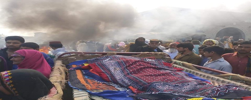 پسند پرڻي تان نوجوان قتل، وارثن جو لاش رکي ڌرڻو