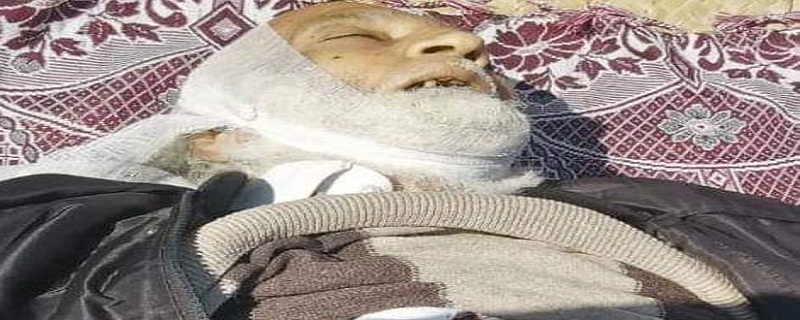 پيرسن شخص جو گوليون لڳل لاش گهر مان هٿ