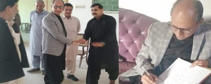 سعيد غني پاران مختلف ڪاليجن جو دورو، استاد ۽ شاگرد غير حاضر