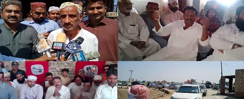 قمبراڻي ۽ معرفاڻي تڪرار نبيرڻ لاءَ ڌرين ڏانهن منٿ ميڙ قافلو