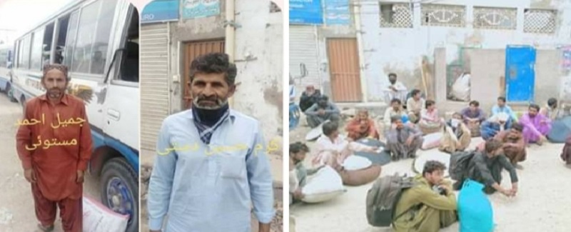 پنجاب ويندڙ بس ۽ 40 مسافر گرفتار، ٻن ڄڻن ۾ وائرس؟
