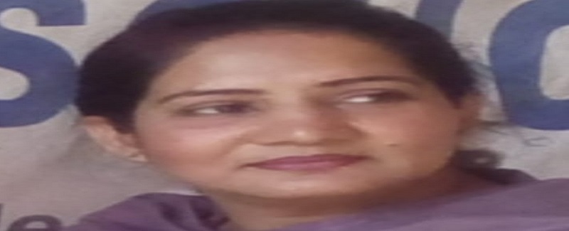 عورت اڳواڻ کي وڏيري پاران ڌمڪائڻ خلاف احتجاج