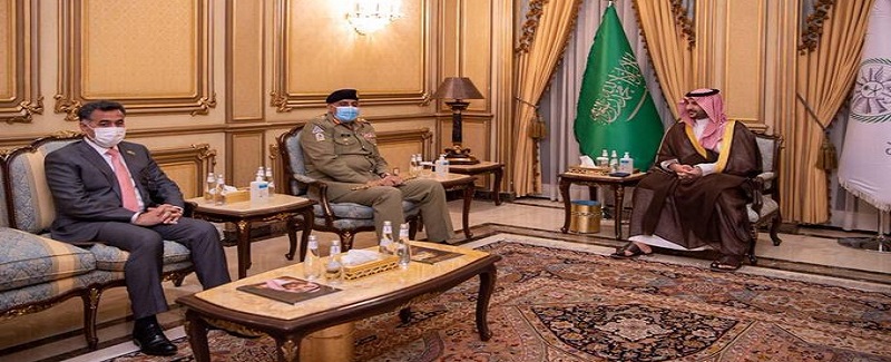 جنرل باجوا جون سعودي عهديدارن سان اهم ملاقاتون