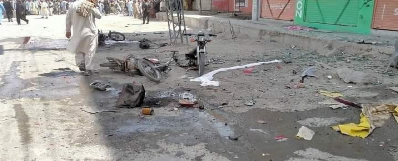 چمن ۾ بم ڌماڪو، 5 فوت ۽ 10 ٻيا زخمي ٿي پيا