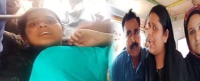 عدالتي پرڻي لاءِ آيل عورت کي کنڀڻ جي ڪوشش ناڪام
