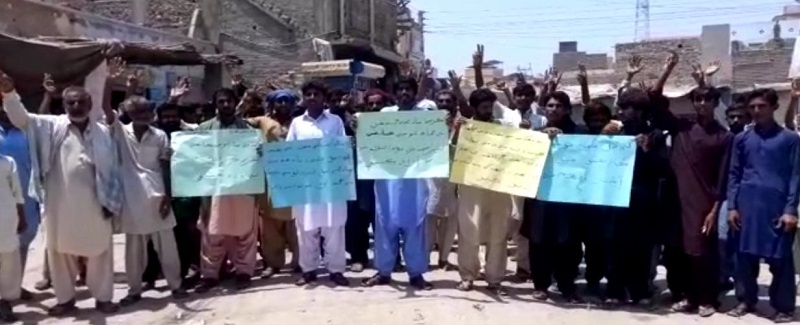 سچل ڳوٺ مان انٽر جا 2 شاگرد کنڀجي ويا، وارثن جو احتجاج