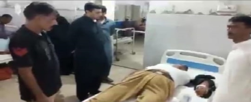 ٿاڻي ۾ اي ايس آءِ کي ڪٽڪو ڏيندڙ پي پي اڳواڻ گرفتار