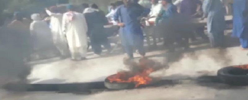 بهلڪاڻي جي بازيابي لاءِ احتجاج، انڊس هاءِ وي بلاڪ