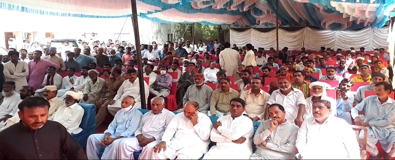 عوامي مسئلن جي حل لاءِ کلي ڪچهري ۾  پراڻا واعدا