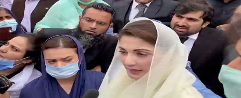 عمران خان احتساب جي ڪفن دفن جو انتظام ڪري، مريم