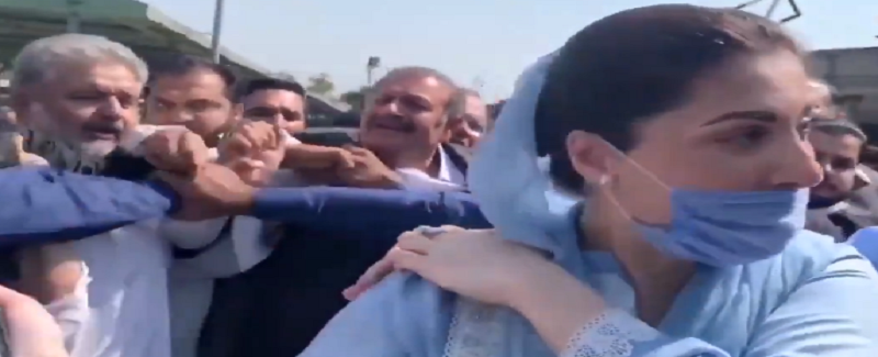 مريم نواز کي مُڪ ڪنهن هنئين؟ ڏسو ۽ ٻڌو مريم جي رڙ!
