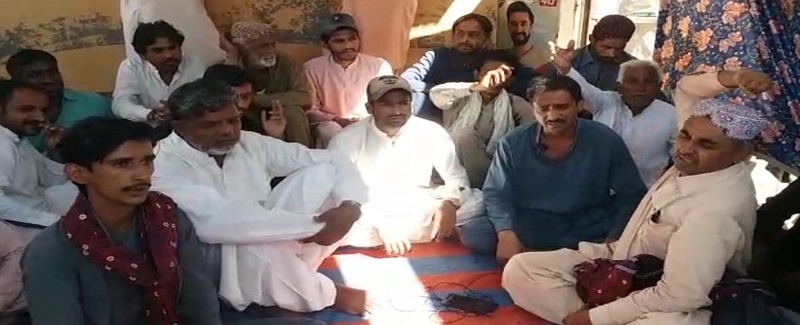 کنڀيل ڪارڪنن جي بازيابي لاءِ احتجاجي ڪيمپ قائم