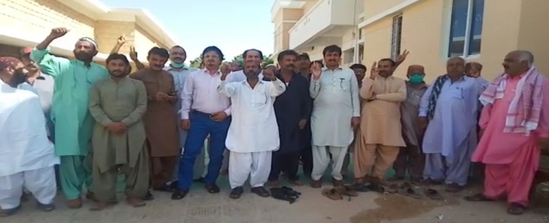 رسڪ الائونس جي بحالي لاءِ اسپتالن ۾ احتجاج جاري