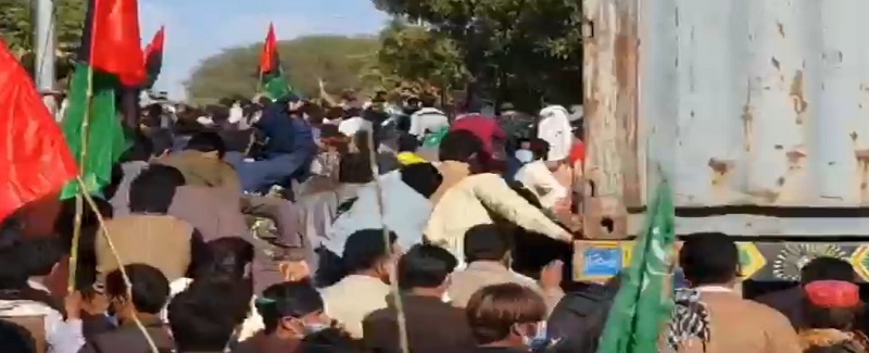 جيالا تالا ڀڃي اسٽيڊيم ۾ داخل، ڪيمپ قائم، تياريون جاري