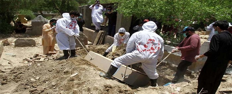 پنجن مهينن کان پوءِ هڪ ڏينهن ۾ وڌيڪ  89 ڪورونا مريض فوت