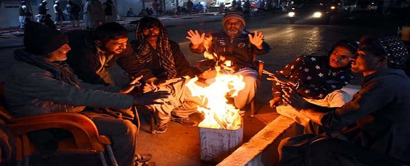 ڪراچي ۾ سردي جا ديرا گرمي پد 8  ڊگري رڪارڊ