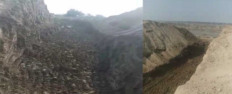 ڪوٽ عالمون بچاءُ بند کي بااثر زميندار ڪٽ ڏئي ڇڏيو