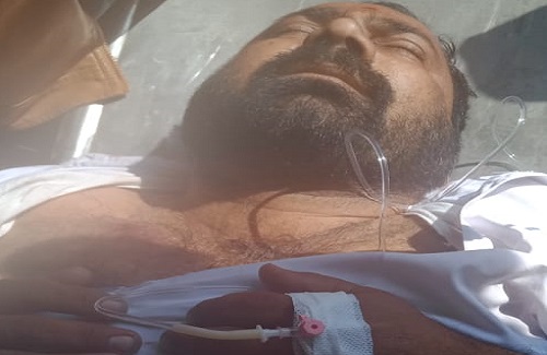 گڊو فائرنگ شهري زخمي هٿيار بند فرار