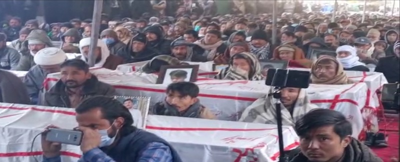 هزاره برادري جو احتجاج ۽ حڪومت جي بي حسي جي انتها