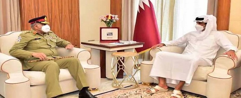 آرمي چيف پاران قطر جو دورو، بچاءَ ۽ سيڪيورٽي تي ڳالهيون