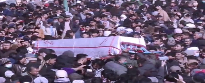 مچ واقعي جي پورهيتن جي جنازي نماز ادا وڏي انگ ۾ شهرين جي شرڪت