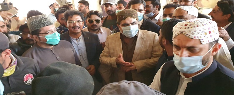 ناصر شاهه پاران تبليغي جماعت جي اجتماع گاهه جو دورو