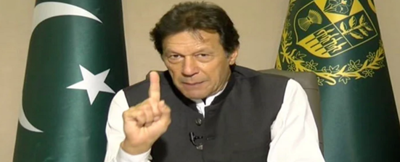 حڪومت وڃي ته وڃي بليڪ ميل نه ٿيندس،عمران خان