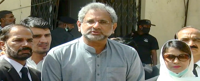 عمران خان جي ڪرسي هاڻ ترين جي وس آهي،خاقان عباسي