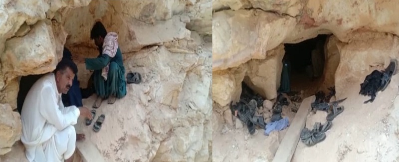 ڪوهستاني علائقي مارو جبل ۾ غار هٿ