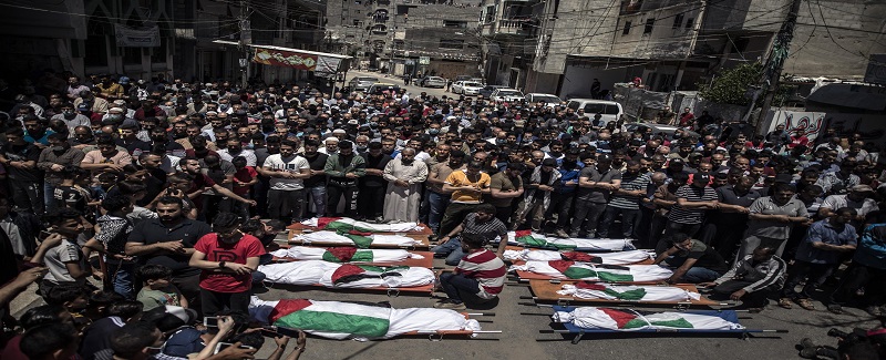 اسرائيل جي دهشتگردي جاري،209فلسطيني شهيد