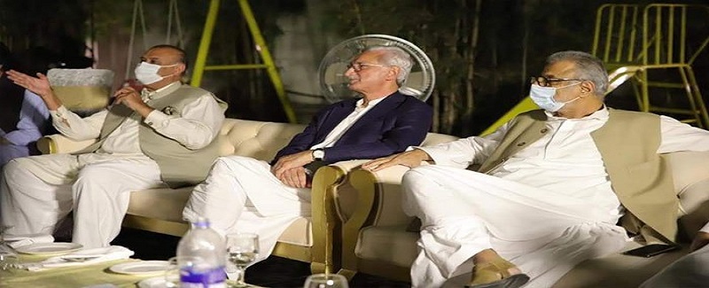 ترين گروپ ۽ حڪومتي وفد جي ملاقات