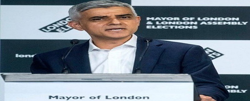 صادق خان ٻيهر لنڊن جو ميئر چونڊجي ويو