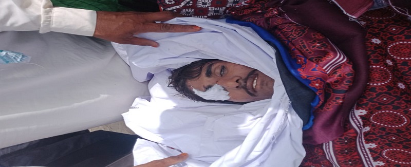 لوڊر ۽ موٽر سائيڪل ۾ ٽڪر،هڪ فوت 2 زخمي