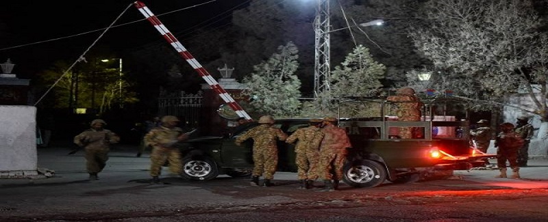 ڪوئيٽا ۽ تر بت ۾ دهشتگرد حملا، 4 ايف سي اهلڪار شهيد