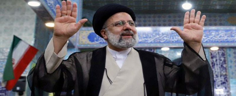 ابراهيم رئيسي ايران جو نئون صدر چونڊجي ويو