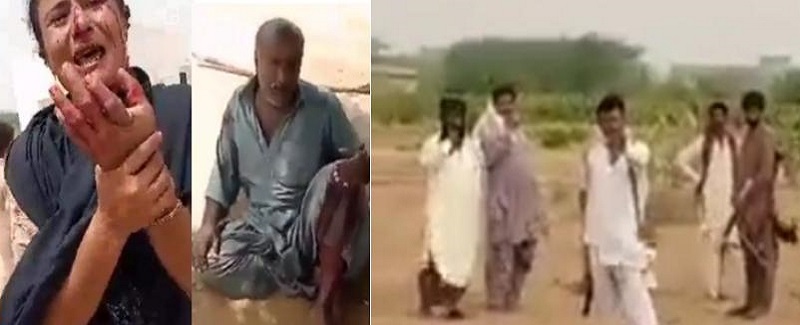 ڳوٺ جي زمين تي قبضي تان جوکيا برادري جي ڌرين ۾ جهيڙو