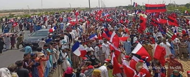 صنعان قريشي ۽ ڪارڪنن جي گرفتاري خلاف سڄي سنڌ ۾ مظاھرا