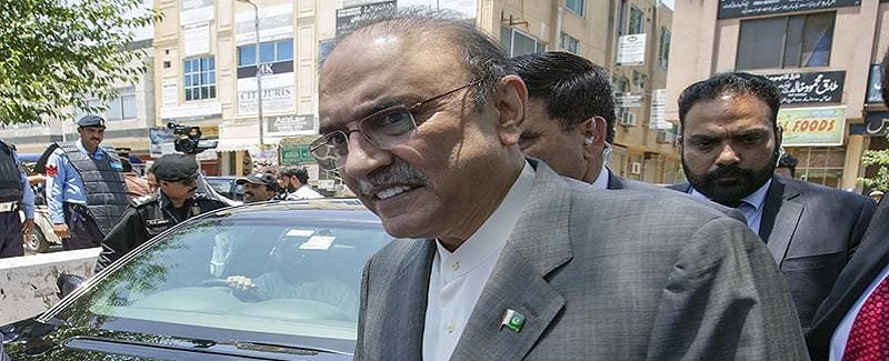 آصف علي زرادري 16 جولاءِ تي نيب ۾ طلب